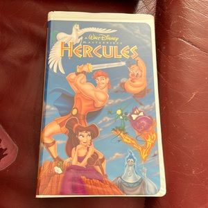 WALT DISNEY MASTERPIECE HERCULES vintage clamshell case VHS